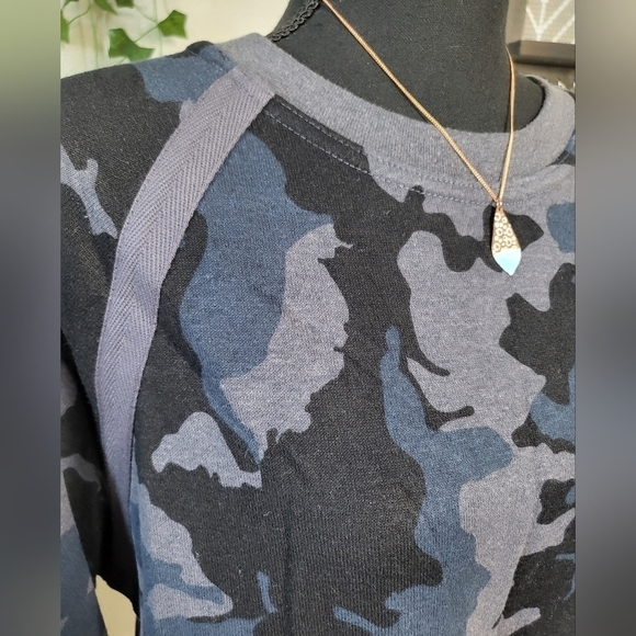 NWT prAna Cozy Up Sweatshirt in Nautical Camo - Picture 2 of 10